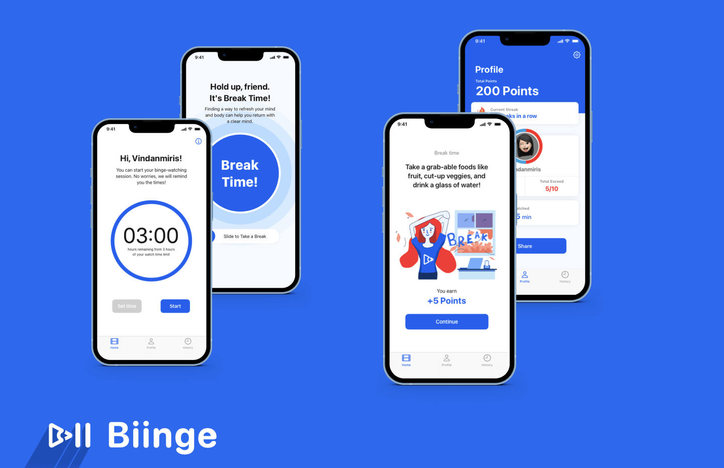 BIInge - Swift iOS