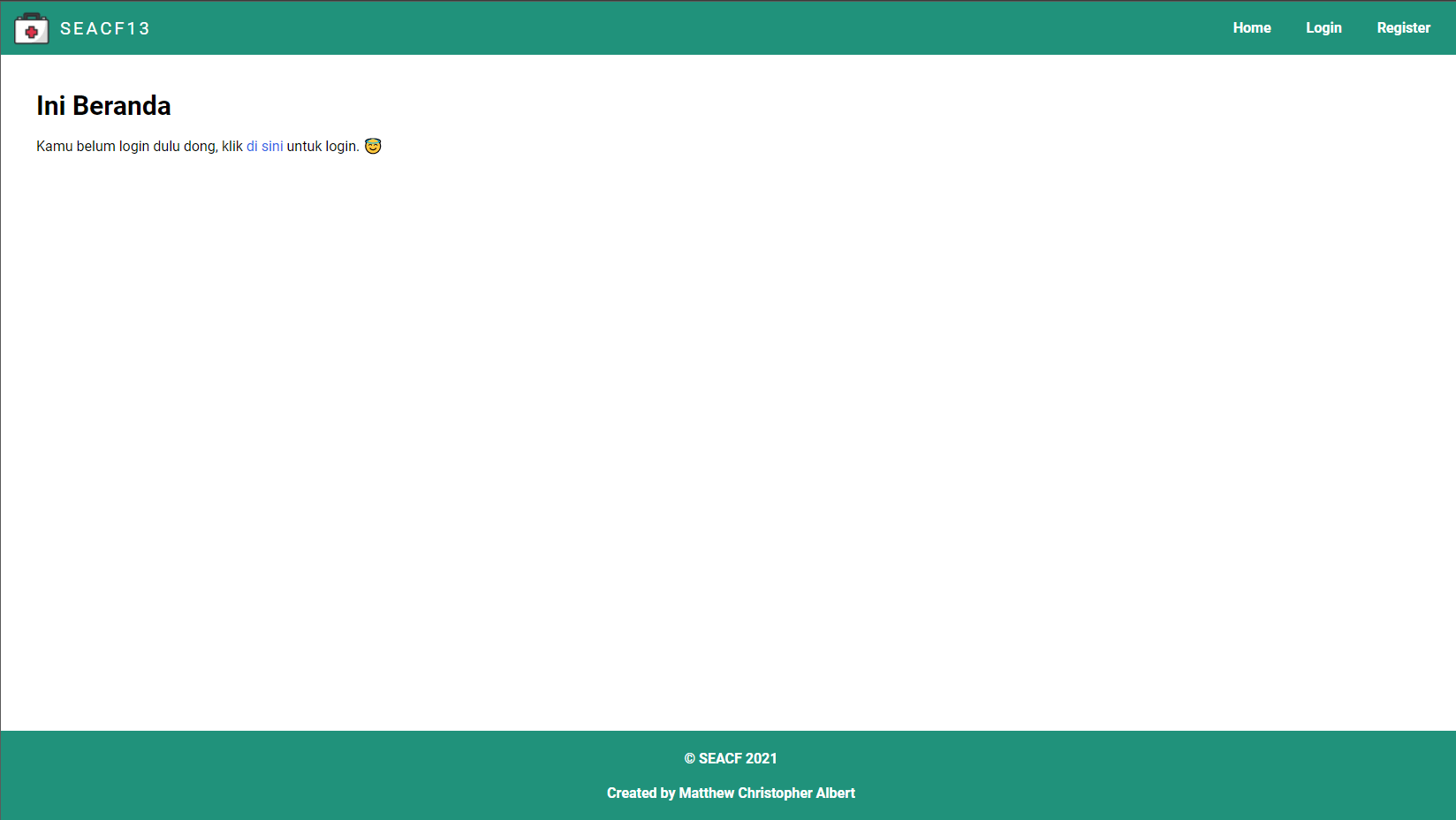 SEACF13 - Doctor Appointment Web App — 1