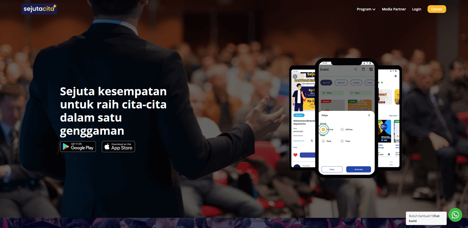 SejutaCita Web Frontend