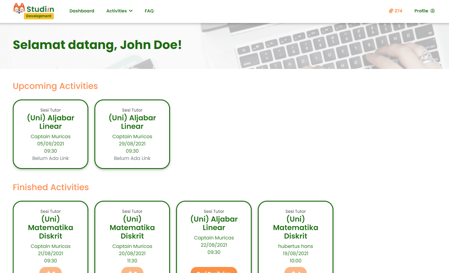 Studiin.id Web Client — 3