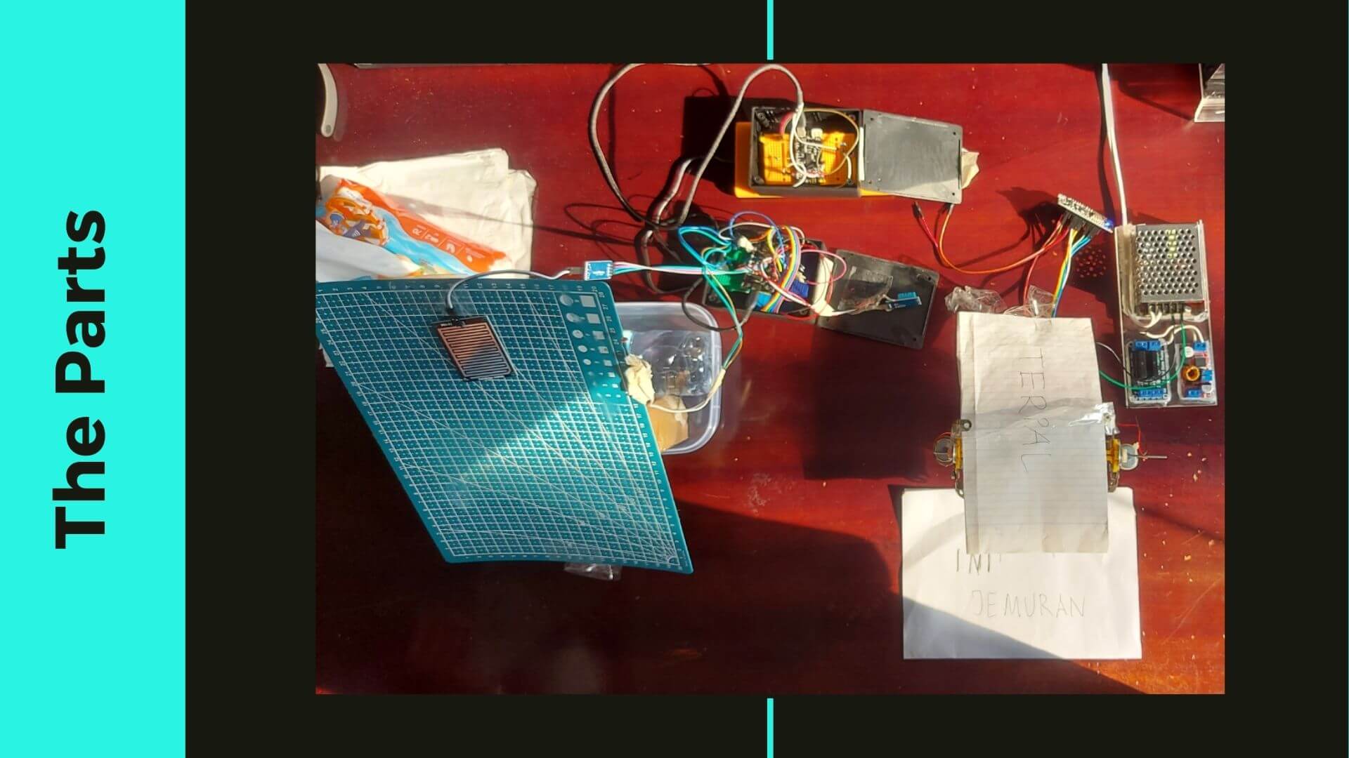 Automatic Sun Drying Protection System